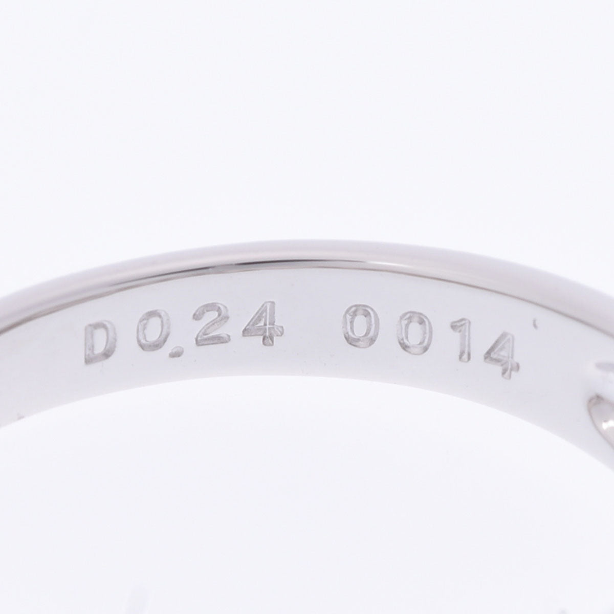 ポーラダイヤ 0.24ct レディース Pt900プラチナ リング・指輪 14号