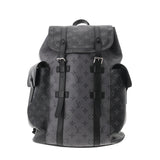 LOUIS VUITTON ルイヴィトン モノグラム エクリプス クリストファーMM 黒/グレー M45419 メンズ モノグラムキャンバス リュック・デイパック Aランク 中古 銀蔵