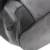 LOUIS VUITTON ルイヴィトン モノグラム エクリプス クリストファーMM 黒/グレー M45419 メンズ モノグラムキャンバス リュック・デイパック Aランク 中古 銀蔵