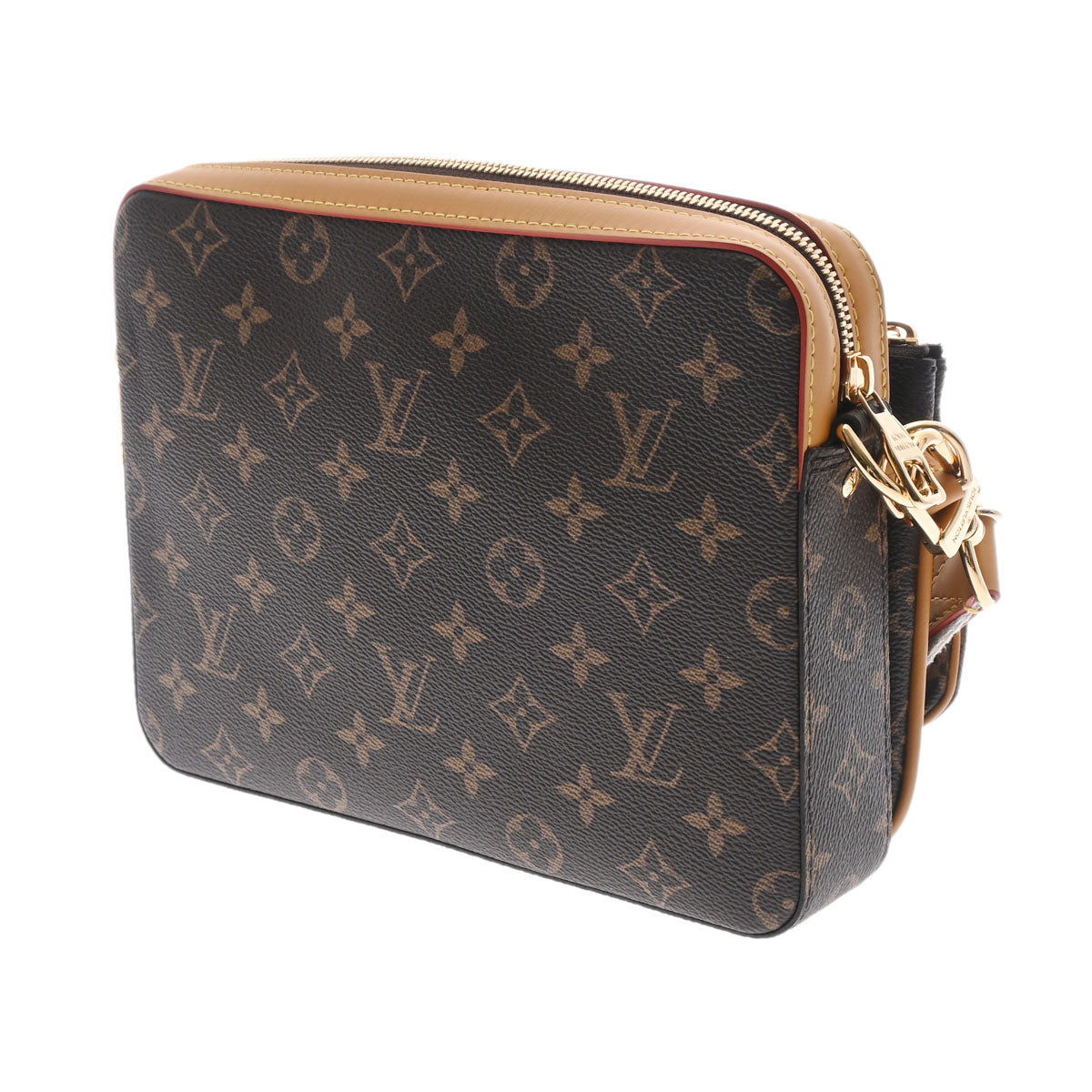 ルイヴィトンストライプ トリオ メッセンジャー NIGOコラボ 14145