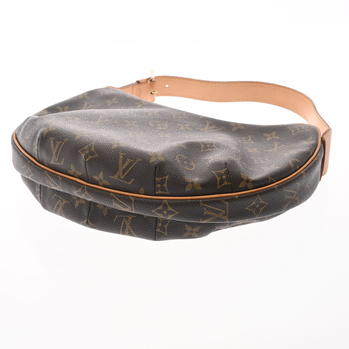 LOUIS VUITTON ポシェットクロワッサンPM モノグラム ルイヴィトンポシェット クロワッサン MM 14145 ブラウン