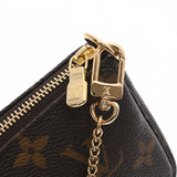 LOUIS VUITTON ルイヴィトン モノグラム ミニポシェット アクセソワール ヴィヴィエンヌ ブラウン M81760 レディース モノグラムキャンバス アクセサリーポーチ Aランク 中古 銀蔵