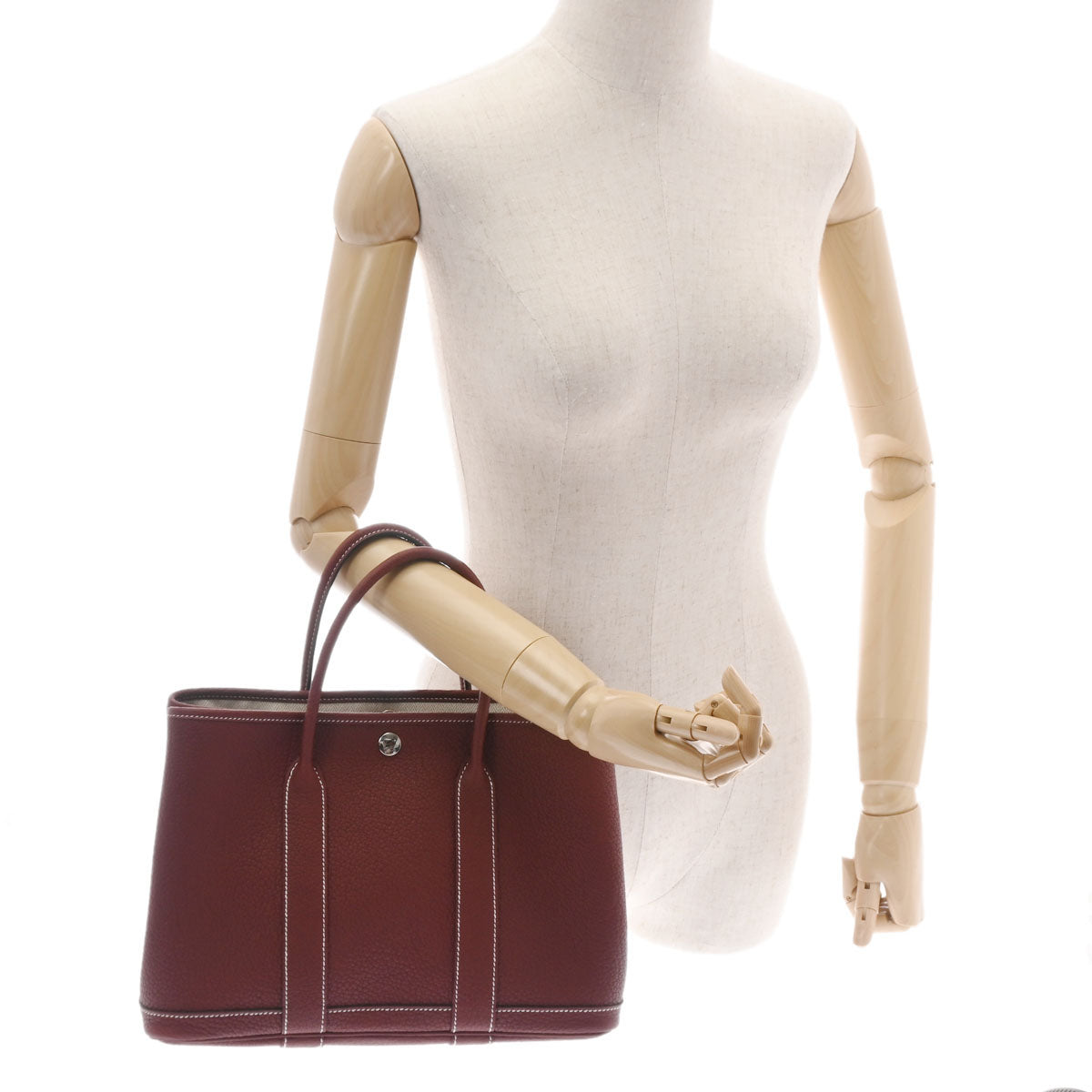 エルメスガーデンパーティ TPM ルージュアッシュ パラジウム金具 B刻印  