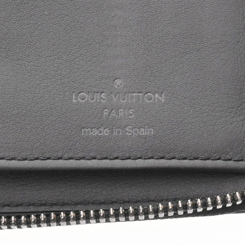 LOUIS VUITTON ルイヴィトン モノグラムアンプラント ジッピーウォレット ヴェルティカル 黒 M69047 メンズ トリヨンレザー 長財布 Bランク 中古 銀蔵