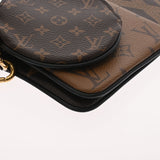 LOUIS VUITTON ルイヴィトン モノグラム ポシェットトリオ ブラウン/ベージュ M68756 レディース モノグラムジャイアントリバース ポーチ 未使用 銀蔵