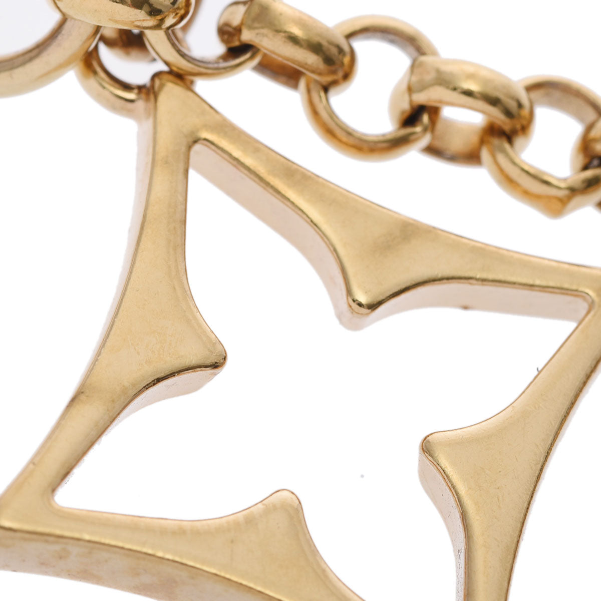 ルイヴィトンバッグチャーム チェーン フルール ドゥ モノグラム