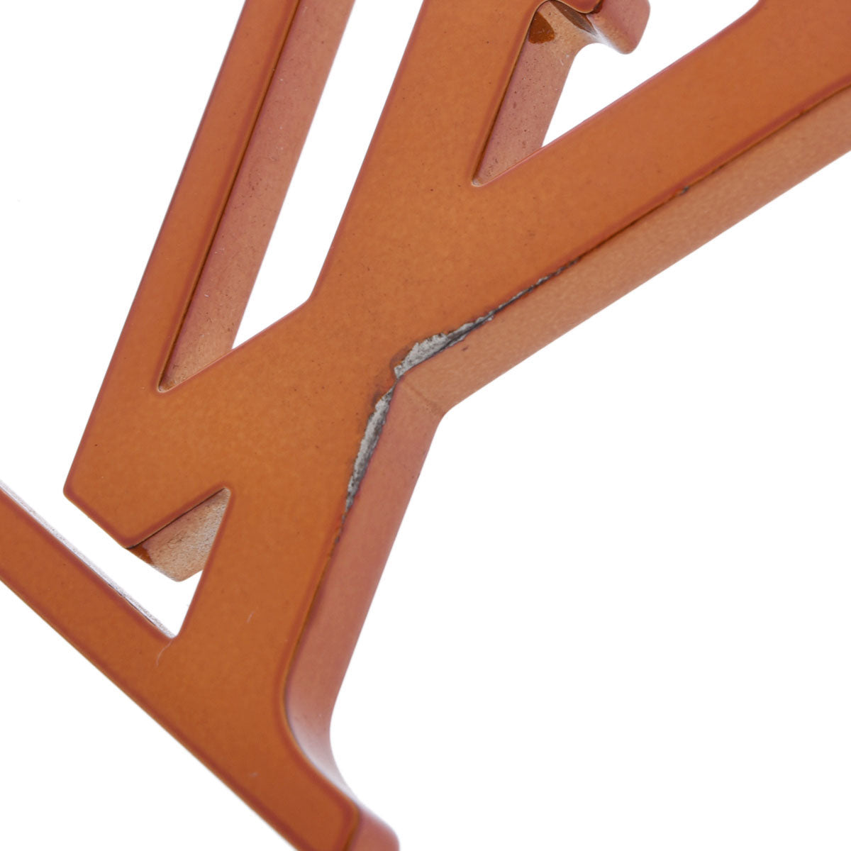 ルイヴィトンバッグチャーム ポルトクレLVカラーズ シルバー/ブロンズ