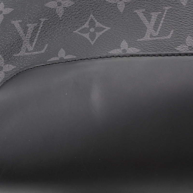 LOUIS VUITTON ルイヴィトン モノグラムエクリプス バックパック エクスプローラー 黒/グレー M40527 メンズ モノグラムキャンバス リュック・デイパック ABランク 中古 銀蔵