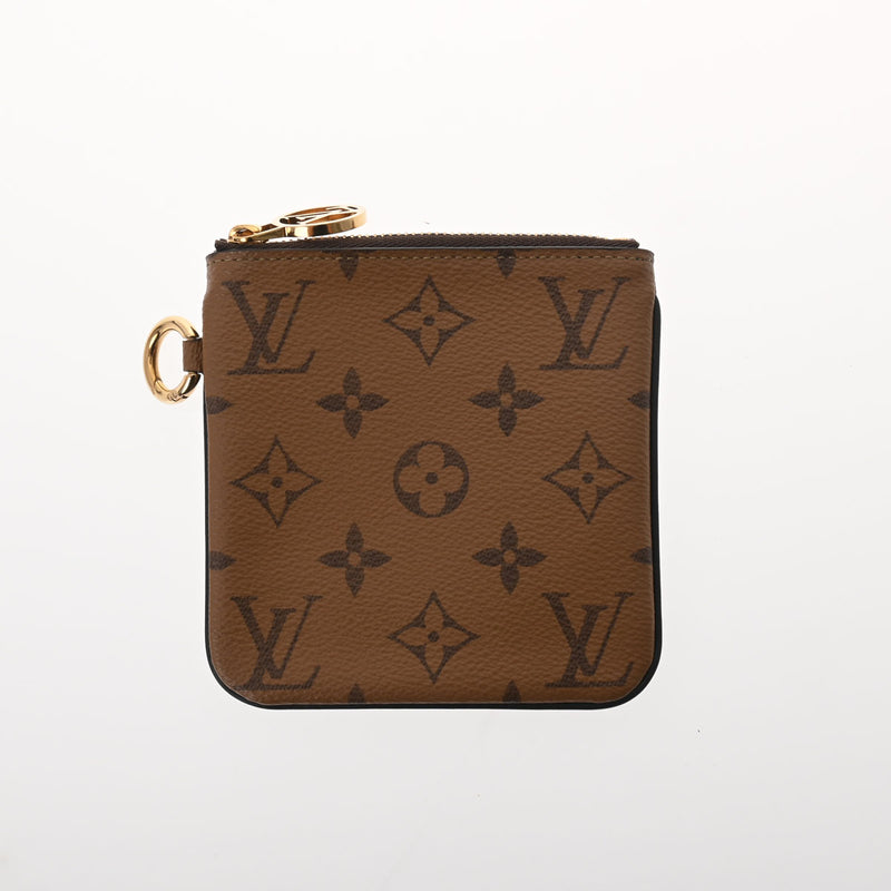 LOUIS VUITTON ルイヴィトン モノグラム ポシェットトリオ ブラウン/ベージュ M68756 レディース モノグラムジャイアント/リバース ポーチ Aランク 中古 銀蔵