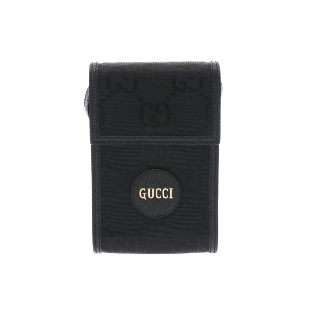 グッチオフザグリッド ミニバッグ ブラック シルバー金具 メンズ レザー ショルダーバッグ 625599 GUCCI 中古 – 銀蔵オンライン