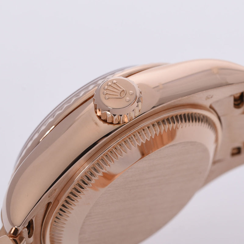 ROLEX ロレックス デイトジャスト 10Pダイヤ 179175G レディース PG 腕時計 自動巻き メテオライト文字盤 Aランク 中古 銀蔵