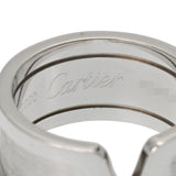 CARTIER カルティエ C2 リング #54 14号 メンズ K18ホワイトゴールド リング・指輪 Aランク 中古 銀蔵