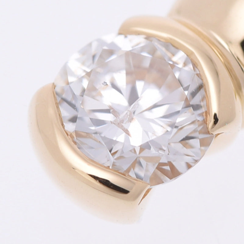 その他 H.L 一粒ダイヤ 0.306ct レディース K18 ネックレス Aランク 中古 銀蔵