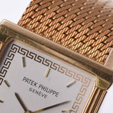 PATEK PHILIPPE パテックフィリップ 3775/1 メンズ YG 腕時計 手巻き 白文字盤 Aランク 中古 銀蔵