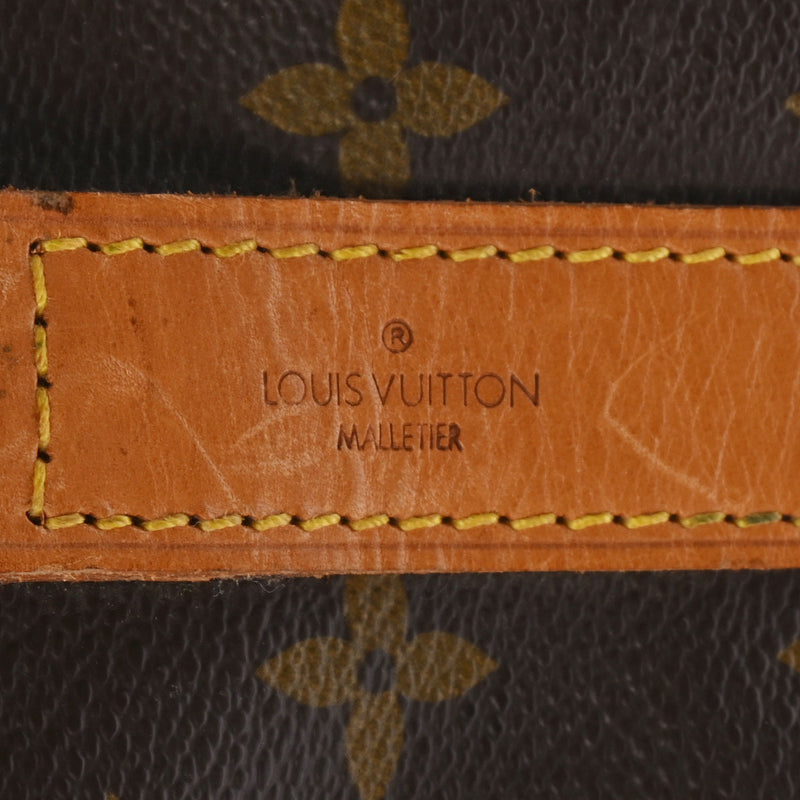 LOUIS VUITTON ルイヴィトン モノグラム キーポル バンドリエール 60 ブラウン M41412 ユニセックス モノグラムキャンバス ボストンバッグ Bランク 中古 銀蔵