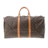 LOUIS VUITTON ルイヴィトン モノグラム キーポルバンドリエール 50 ブラウン M41416 レディース モノグラムキャンバス ボストンバッグ Bランク 中古 銀蔵