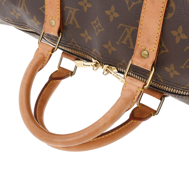 LOUIS VUITTON ルイヴィトン モノグラム キーポルバンドリエール 50 ブラウン M41416 レディース モノグラムキャンバス ボストンバッグ Bランク 中古 銀蔵