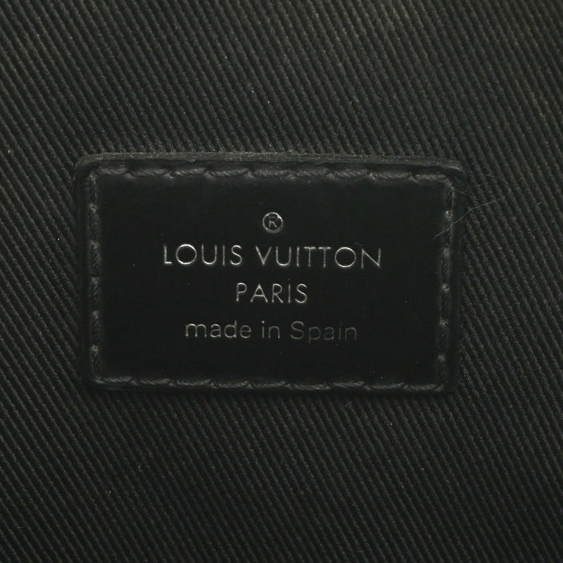 LOUIS VUITTON ルイヴィトン ダミエグラフィット デイトンPM 黒/グレー N41408 メンズ ダミエグラフィットキャンバス ショルダーバッグ Bランク 中古 銀蔵