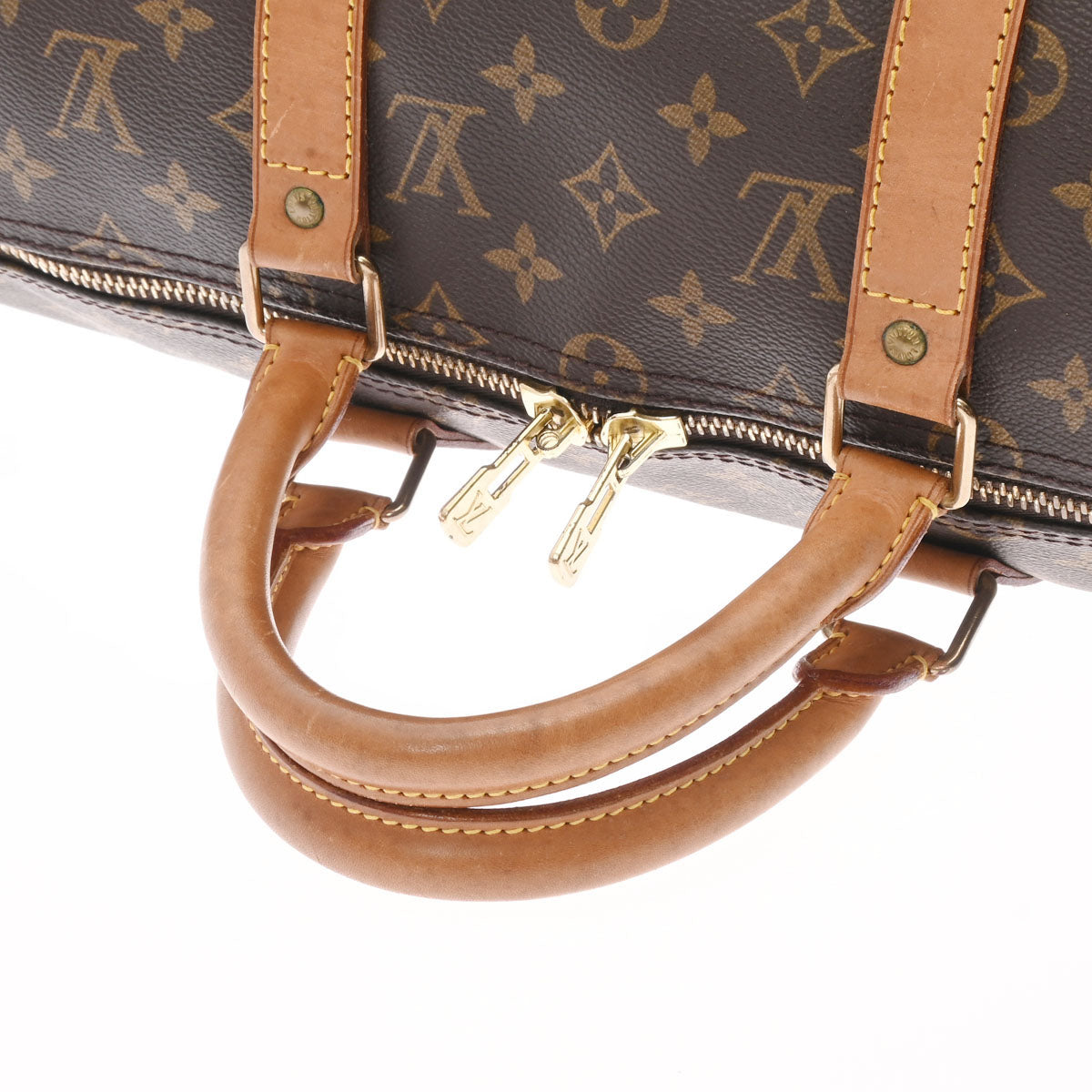 LOUIS VUITTON ルイヴィトン モノグラム キーポル 50 ブラウン M41426 ユニセックス モノグラムキャンバス ボストンバッグ  Bランク 中古 - セール最安価格