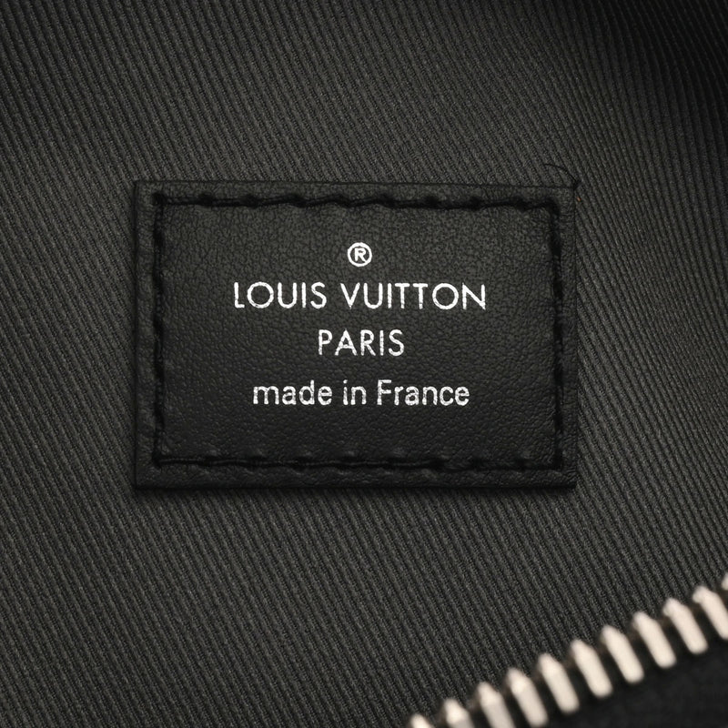 LOUIS VUITTON ルイヴィトン ダミエ グラフィット リング バムバッグ 黒 N40295 メンズ ダミエグラフィットキャンバス ボディバッグ 新同 中古 銀蔵