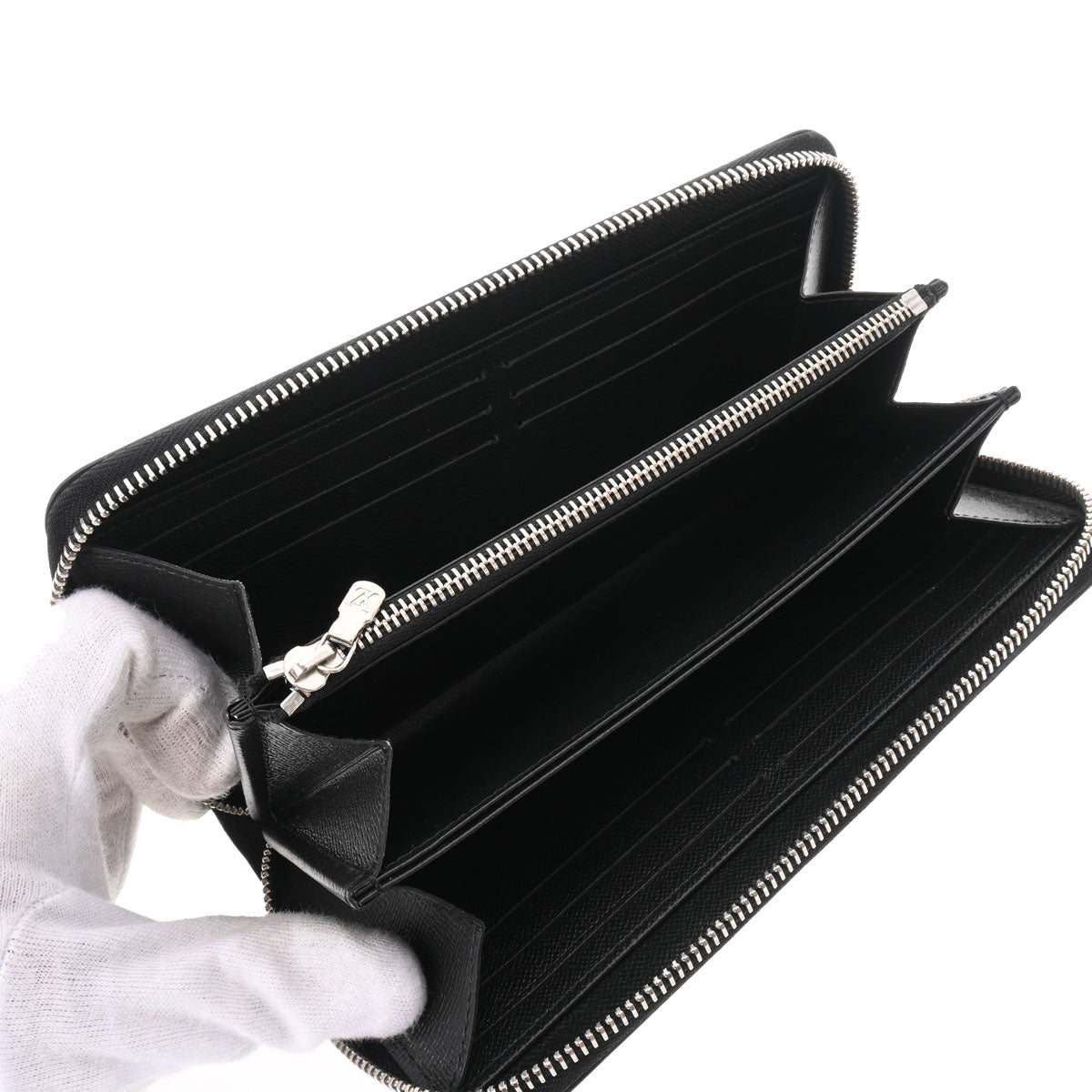ルイヴィトンジッピーウォレット 14127 ノワール レディース