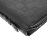 LOUIS VUITTON ルイヴィトン ダミエ アンフィニ ジッピー XL オニキス N61254 メンズ ダミエアンフィニ  長財布 ABランク 中古 銀蔵