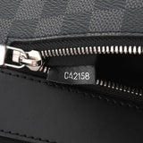 LOUIS VUITTON ルイヴィトン ダミエ グラフィット ミック PM NM 黒/グレー N40003 メンズ ダミエグラフィットキャンバス ショルダーバッグ 新同 中古 銀蔵