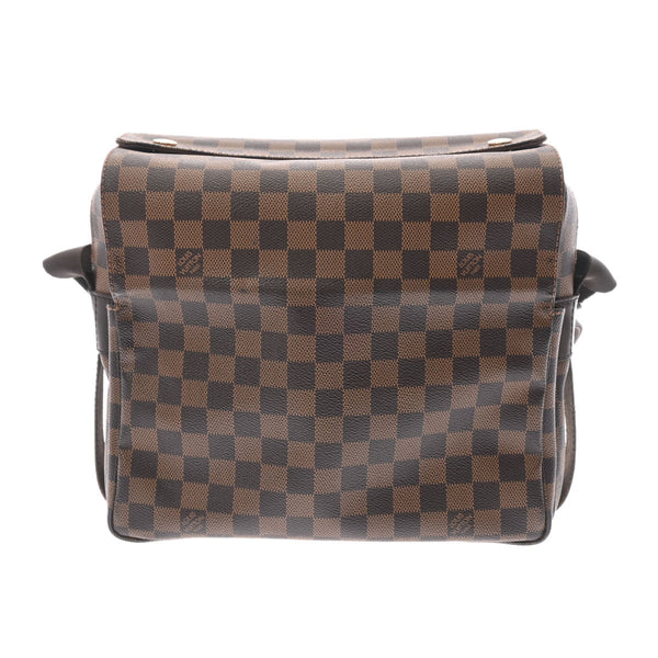 LOUIS VUITTON ルイヴィトン ダミエ ナヴィグリオ ブラウン N45255 レディース ダミエキャンバス ショルダーバッグ Bランク 中古 銀蔵