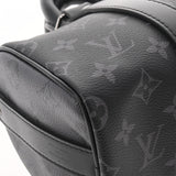 LOUIS VUITTON ルイヴィトン モノグラムエクリプス キーポルバンドリエール 25 ブラック M46271 メンズ モノグラムエクリプスリバースキャンバス ボストンバッグ 新同 中古 銀蔵