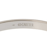 CARTIER カルティエ ラブブレスレット 旧型 レディース K18ホワイトゴールド ブレスレット Aランク 中古 銀蔵