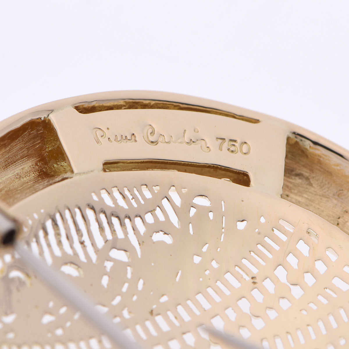 その他pierre cardin/ピエール カルダン 植物モチーフ 雫フォルム 一粒