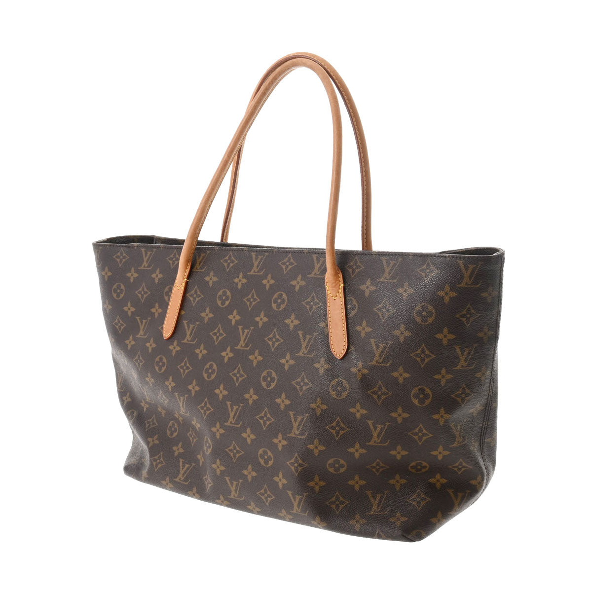 LOUIS VUITTON ルイヴィトン モノグラム ラスパイユ PM USA製 ブラウン M40608 レディース モノグラムキャンバス トートバッグ  Bランク 中古 - アウトレット激安