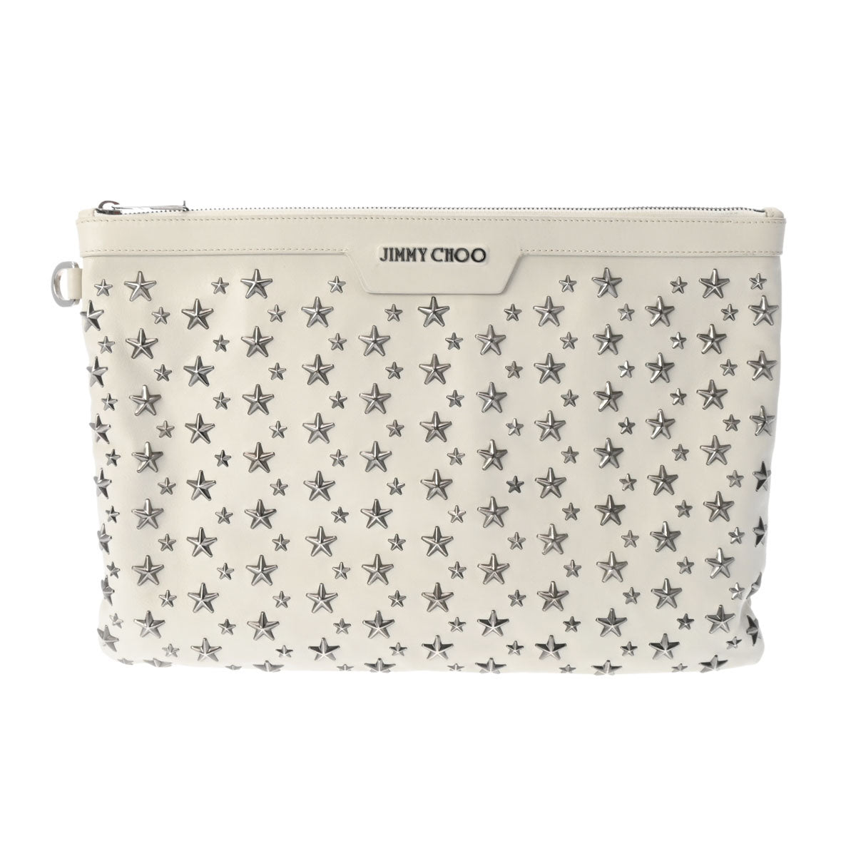 定価¥124800本物 JIMMY CHOO いいっ クラッチバッグ星型スタッズ正規品