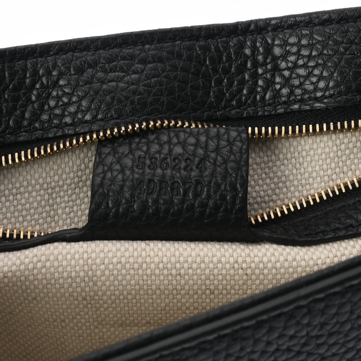 GUCCI(グッチ) ショルダーバッグ ソーホー 536224 黒 チェーンショルダー レザー グッチソーホー チェーンショルダー アウトレット品 ブラック ゴールド