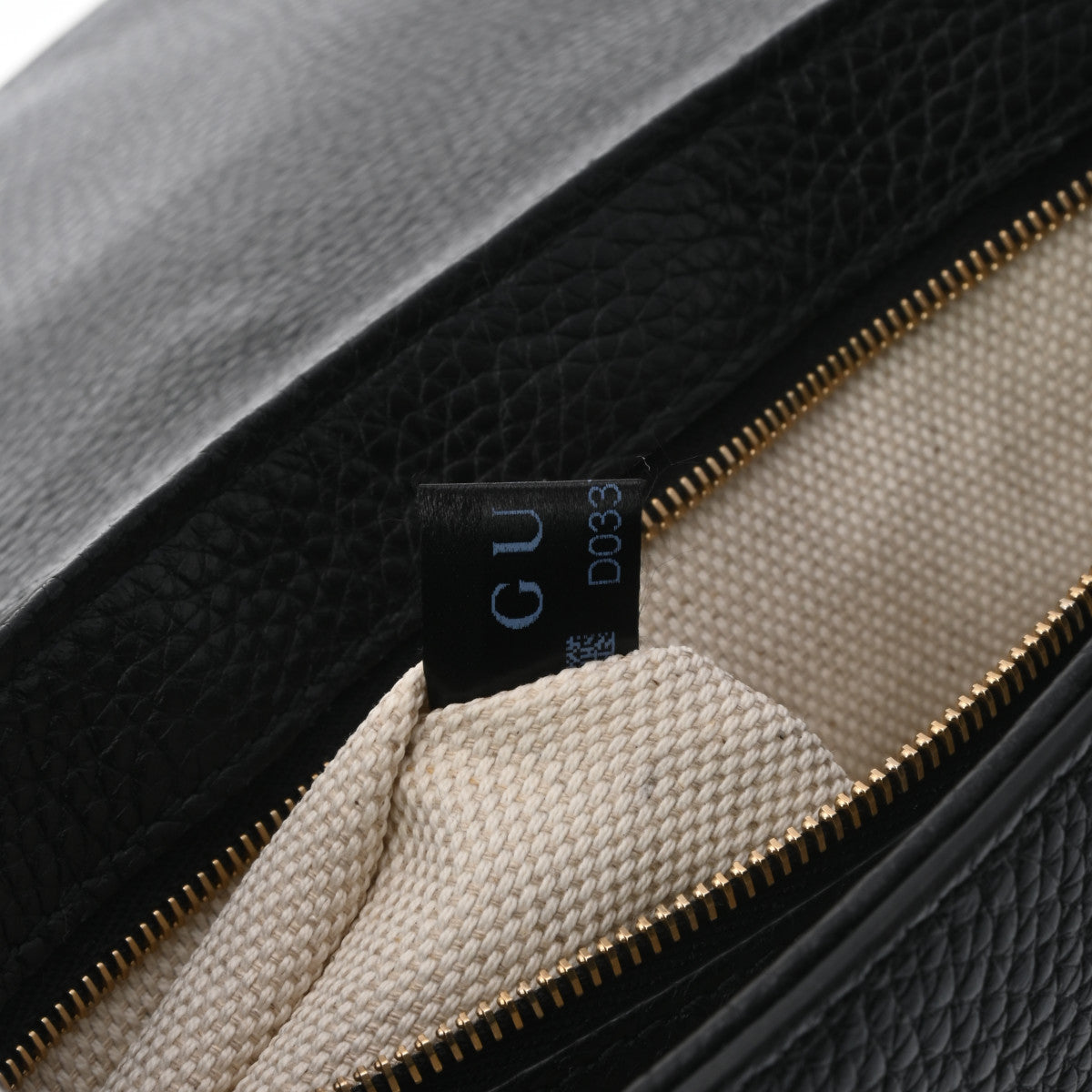 GUCCI(グッチ) ショルダーバッグ ソーホー 536224 黒 チェーンショルダー レザー グッチソーホー チェーンショルダー アウトレット品 ブラック ゴールド