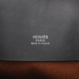 HERMES エルメス ポタモスカバス GM ブラウン/黒 ユニセックス レザー/キャンバス トートバッグ Aランク 中古 銀蔵
