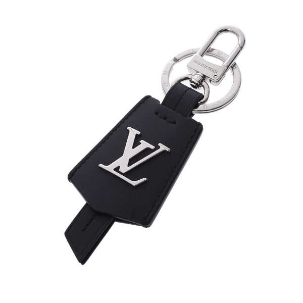 LOUIS VUITTON ルイヴィトン LVクロッシュクレ 黒 M68020 レディース カーフ キーホルダー Aランク 中古 銀蔵