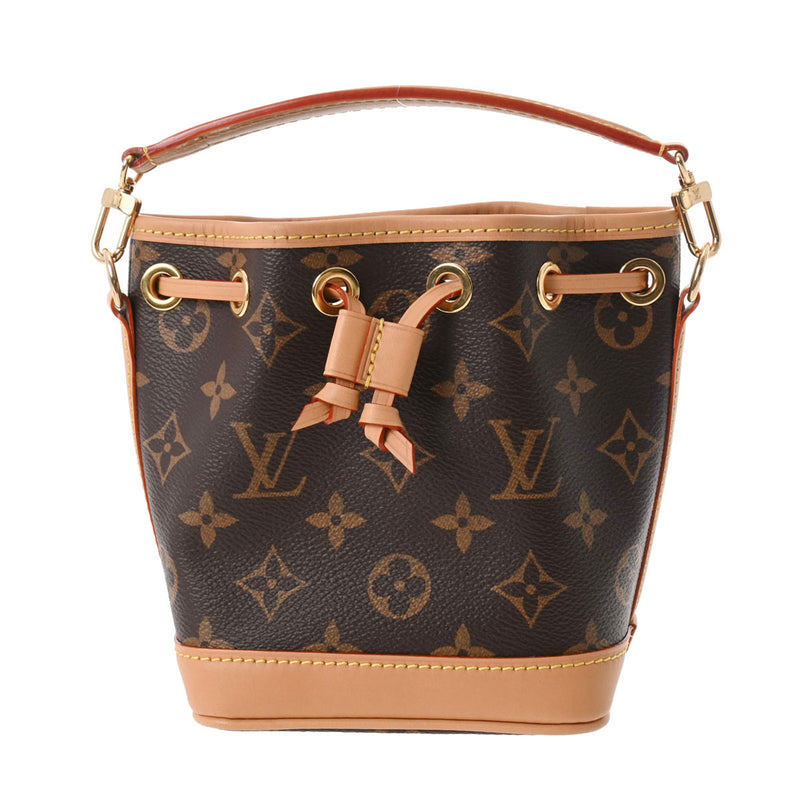 ルイヴィトンナノノエ 14145 ブラウン レディース モノグラムキャンバス ショルダーバッグ M81266 LOUIS VUITTON 中古 –  銀蔵オンライン