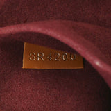 LOUIS VUITTON ルイヴィトン プチノエ SINCE 1854 ボルドー M57154 レディース ジャカード織/レザー ショルダーバッグ 新同 中古 銀蔵