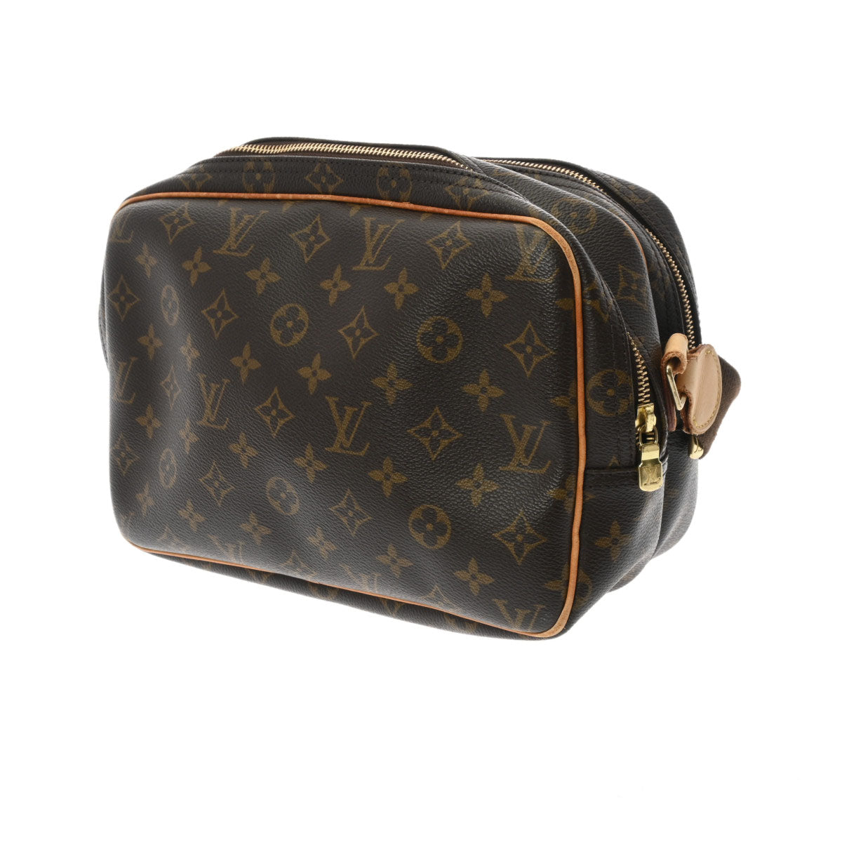 ルイヴィトンリポーター PM 14145 ブラウン ユニセックス モノグラムキャンバス ショルダーバッグ M45254 LOUIS VUITTON  中古 – 銀蔵オンライン