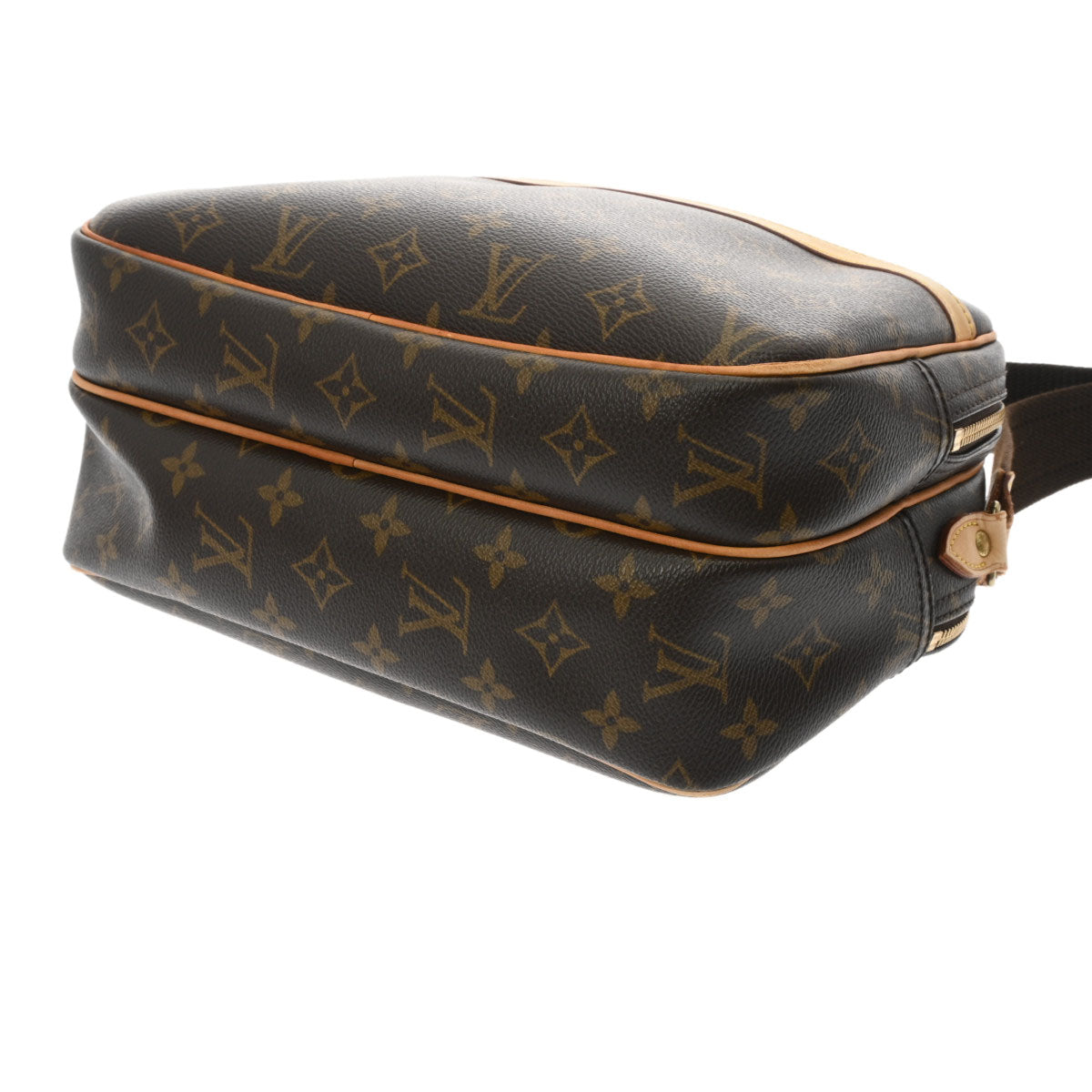 ルイヴィトンリポーター PM 14145 ブラウン ユニセックス モノグラムキャンバス ショルダーバッグ M45254 LOUIS VUITTON  中古 – 銀蔵オンライン