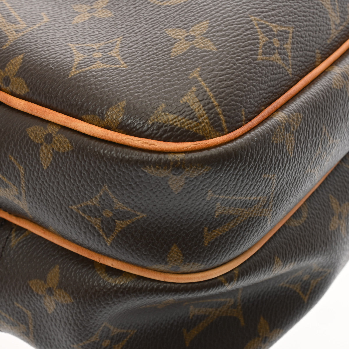 中古】LOUIS VUITTON（ルイ・ヴィトン）M45254 リポーターPM モノグラム・キャンバス ブラウン ショルダーバッグ せよ 斜め掛け