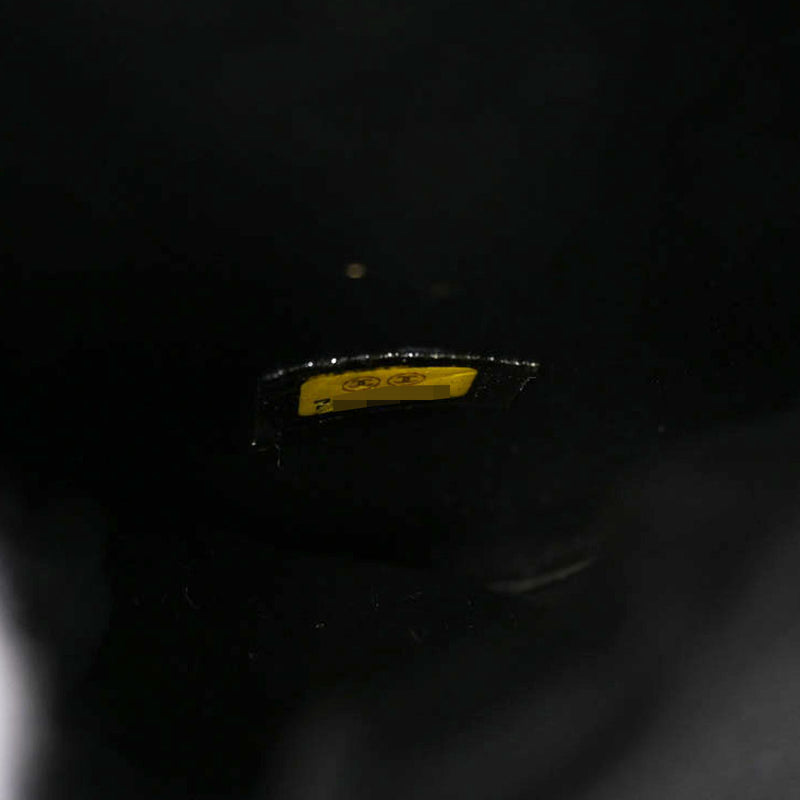 CHANEL シャネル 縦型バニティ ブラック ゴールド金具 レディース キャビアスキン ハンドバッグ Aランク 中古 銀蔵