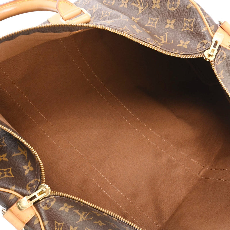 LOUIS VUITTON ルイヴィトン モノグラム キーポルバンドリエール 50 ブラウン M41416 レディース モノグラムキャンバス ボストンバッグ ABランク 中古 銀蔵