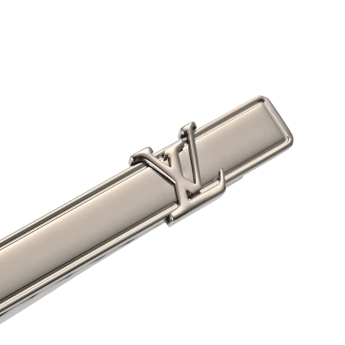 ルイヴィトンパンスクラヴァット LVイニシャル シルバー メンズ