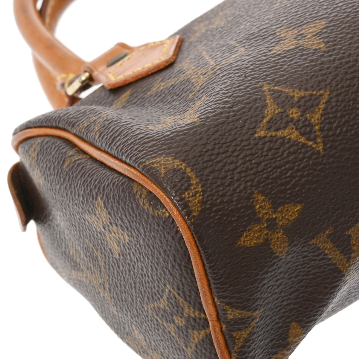 美品 ルイヴィトン ルイーズ モノグラムミニ キャンバス ボストン シリアル有 ルイヴィトンミニスピーディ 14145 ブラウン レディース モノグラム
