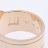 Dunhill ダンヒル 印台風デザイン #61 ゴールド 21号 メンズ K18イエローゴールド リング・指輪 Aランク 中古 銀蔵