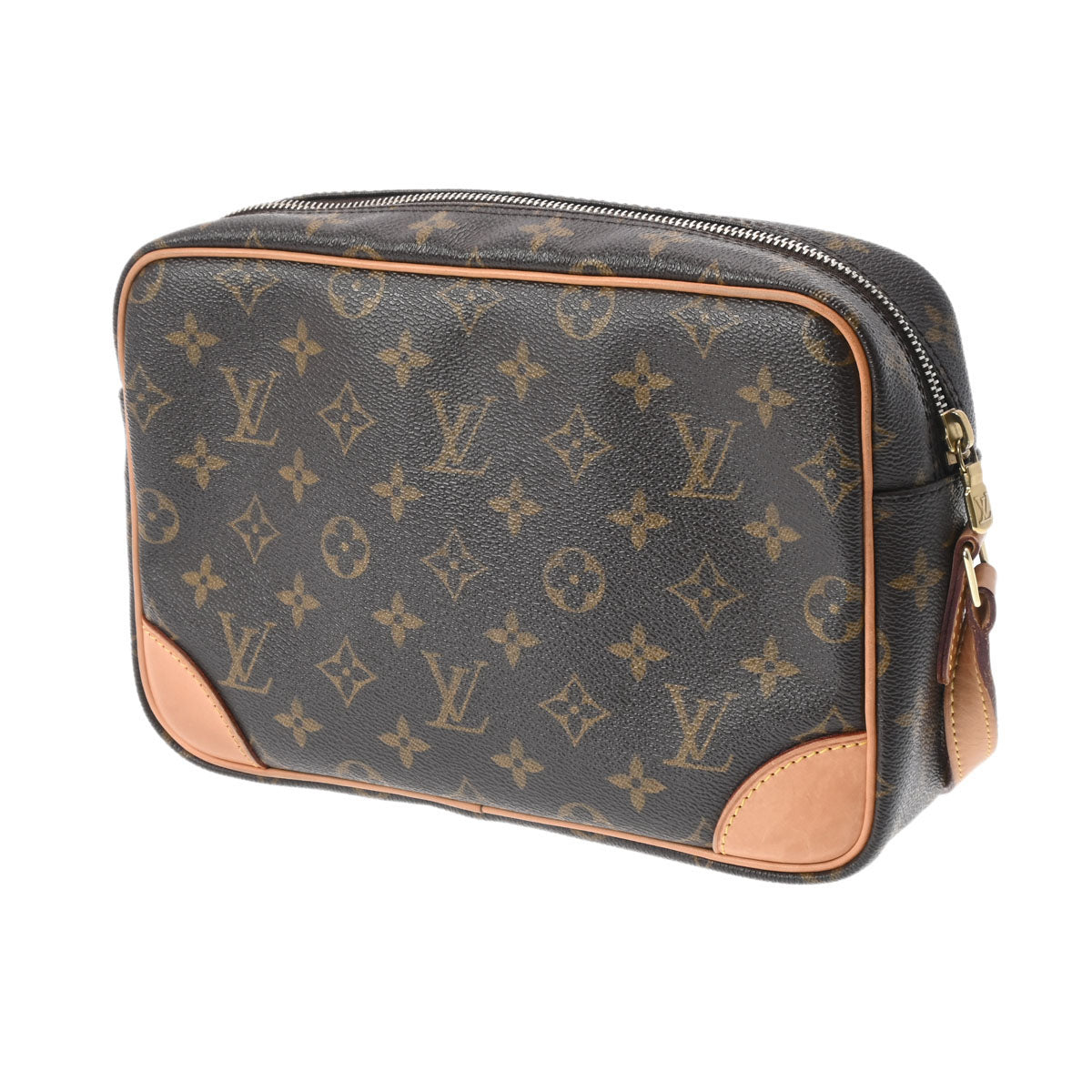 LOUIS VUITTON ルイヴィトン モノグラム トロカデロ 27 ブラウン M51274 レディース モノグラムキャンバス ショルダーバッグ  ABランク 中古 - 【2024】