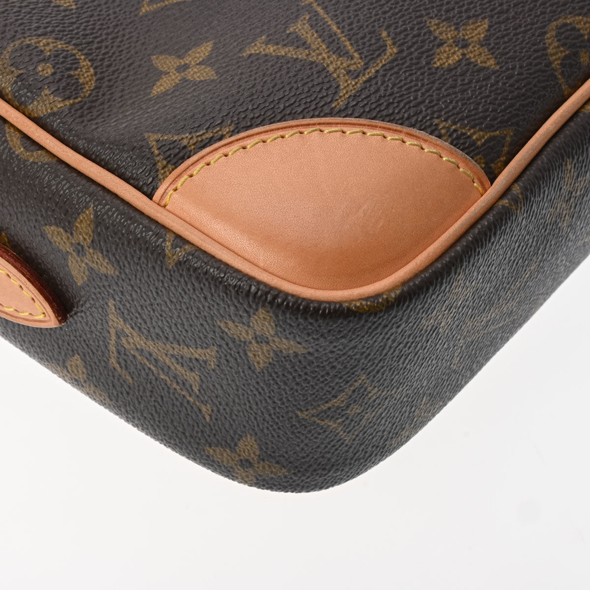 ルイ・ヴィトン ショルダーバッグ ブラック ブラウン 中古・古着通販】LOUIS VUITTON (ルイ ヴィトン) ショルダーバッグ