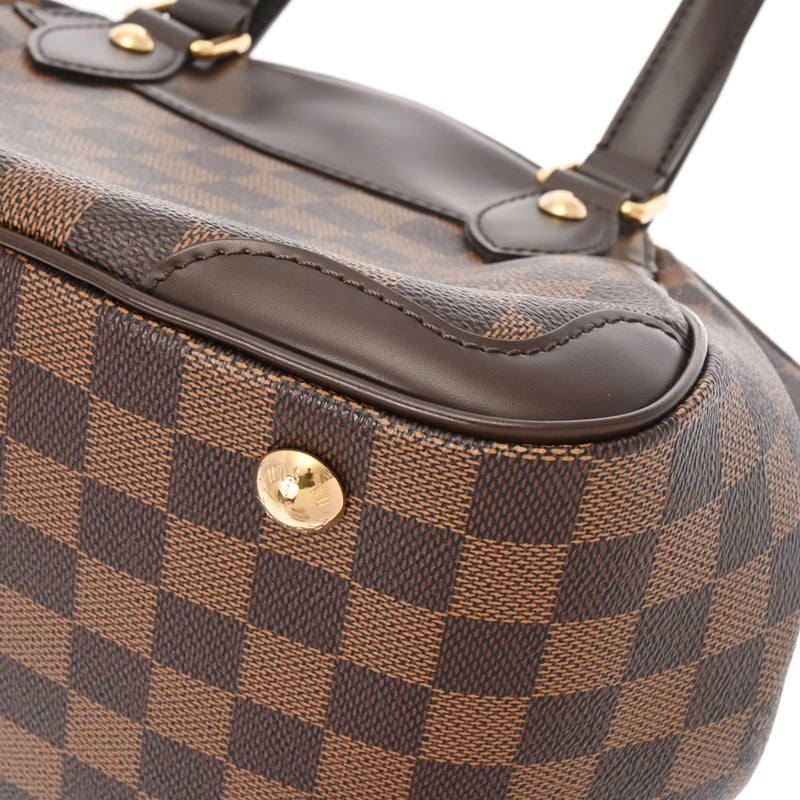 LOUIS VUITTON ルイヴィトン ダミエ ヴェローナ PM ブラウン N41117 レディース ダミエキャンバス ハンドバッグ 新同 中古 銀蔵